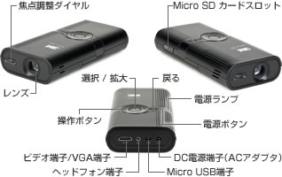 商品詳細3M™ ポケットプロジェクター MPro 150 [3M]